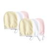 TIDTALEO 6-Piece Microfiber Makeup Remover Pads for Face, Super-Soft, Reusable, Random Color view 1