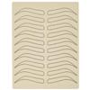 Abaodam 1 mm Silicone Eyebrow Practice Skin, 10 Pairs for Microblading view 1