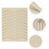 Abaodam 1 mm Silicone Eyebrow Practice Skin, 10 Pairs for Microblading view 3