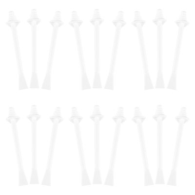 GAROZATION 20-Pack Plastic Nose Wax Applicator Sticks for Pain-Free Nose Hair Removal
