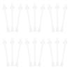 GAROZATION 20-Pack Plastic Nose Wax Applicator Sticks for Pain-Free Nose Hair Removal view 1