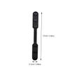 Silicone Mask Strap Extension Buckles, Black, 4 pcs view 2