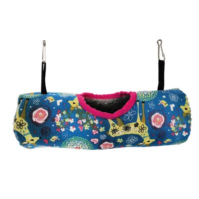 GATHINESS Plush Hamster Hammock, Lightweight Warm Tunnel Bed for Hamsters and Sugar Gliders