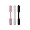 Adorainbow Elastic Mask Strap Extenders, Black Silicone, 4-Pack with Adjustable Three-Position Buckle view 1