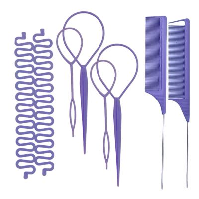 Hair Styling Accessory, Non-Damaging Styling Comb and Hair Braiding Tool