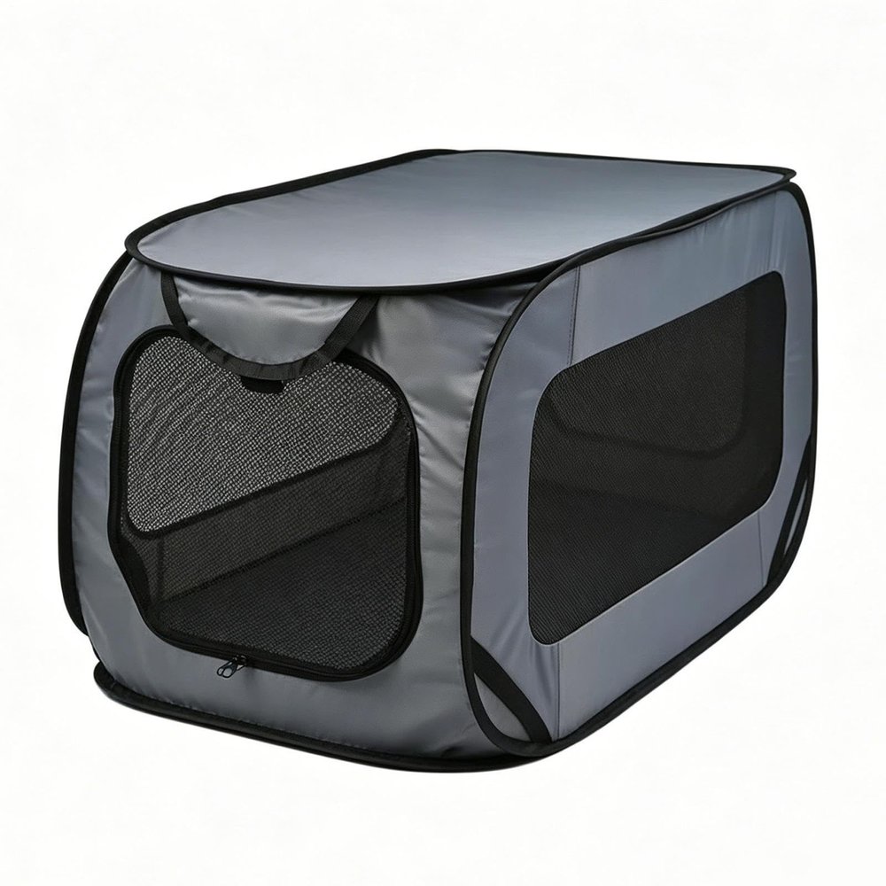 Reinforced Large Pet Carrier for Indoor Use