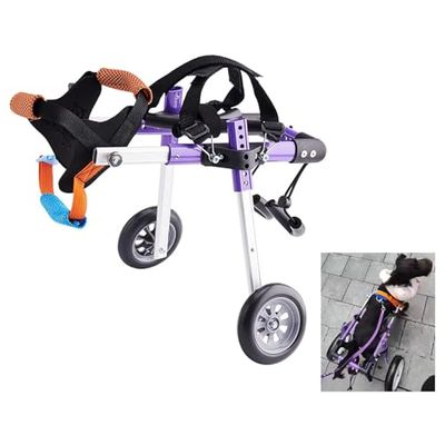 Adjustable Dog Wheelchair, Veterinarian-Approved Support for Hind-Leg Injuries