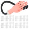 100 Artificial Fingernails, Plastic view 1