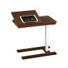 Rolling Adjustable Overbed Table with Wheels view 1
