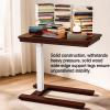 Rolling Adjustable Overbed Table with Wheels view 3
