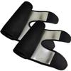 BUTIFULSIC Adjustable Black Neoprene Fitness Thigh Bands for Muscle Stabilization and Calorie Burning view 1