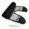 BUTIFULSIC Adjustable Black Neoprene Fitness Thigh Bands for Muscle Stabilization and Calorie Burning view 2