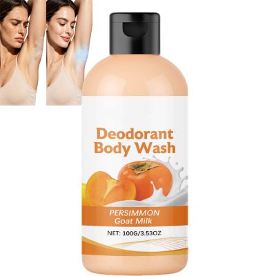 Persimmon Refreshing Body Wash for Body Odor Control