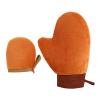 Machine-Washable Flocked Portable Self-Tanning Mitt view 1