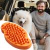 Generic Dog Bath Brush for Shedding and Grooming view 3