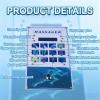 Focused Shockwave Therapy Device, Professional Electromagnetic Therapy Device for Erectile Dysfunction, with 7 Massage Heads view 2