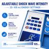Focused Shockwave Therapy Device, Professional Electromagnetic Therapy Device for Erectile Dysfunction, with 7 Massage Heads view 3