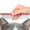Dog Metal Comb, Stainless Steel Universal Anti-Static - Cat Grooming Comb view 1