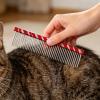 Dog Metal Comb, Stainless Steel Universal Anti-Static - Cat Grooming Comb view 3