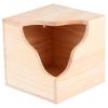 ibasenice Wooden Small Animal Feeder and Hideout view 1