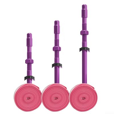 Ultra-Light 38 g Bicycle Inner Tube with Metal Valve, Puncture-Resistant, for 700c Wheels, Pink