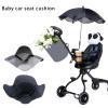 Full-Coverage Stroller Seat Pad, Supportive, Breathable, Washable view 2