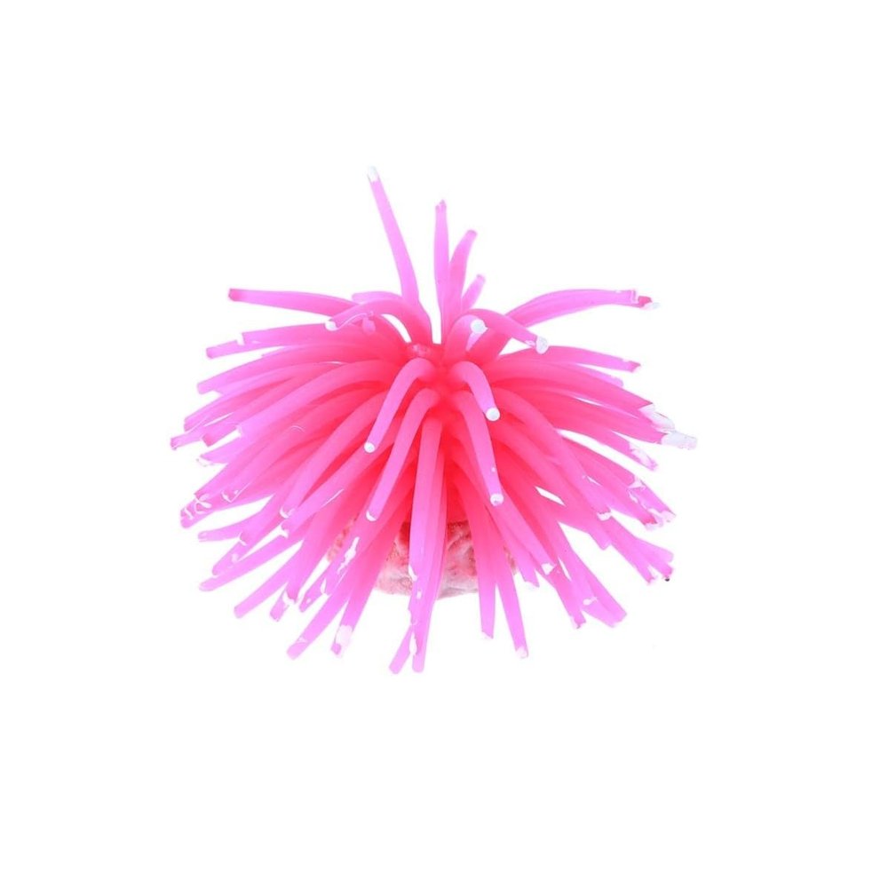 TOYANDONA Artificial Coral Aquarium Decoration - Pink