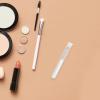Small, Portable, Precise Round Silicone Lip Brush, White view 4
