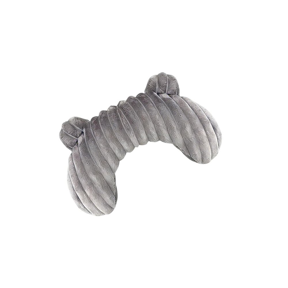 Oxxggkao Plush U-Shaped Calming Pet Bed with Neck Support