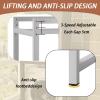 Washer-Dryer Stacking Stand with Adjustable Storage Shelf, 300 kg Capacity view 4