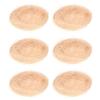 DECHOUS 6-Pack Beige Yarn Chicken Nests for Easter Decor view 1