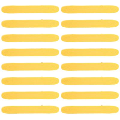 ibasenice Compressed PVA Exfoliating Facial Sponges, 50 Pieces, Portable Yellow Cosmetic Sponges for Facial Cleansing and