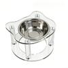Transparent Acrylic Stand for Cat and Dog Bowls view 2