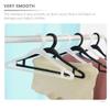 20 Space-Saving Black Plastic Hangers for Children view 3