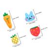 PRETYZOOM Plush Catnip Toys, Fruit Shapes, 4 Pieces view 2