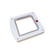 PLAFOPE Controllable Cat Flap, Size S, White ABS, Secure Entry and Exit for Cats and Kittens view 1