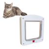 PLAFOPE Controllable Cat Flap, Size S, White ABS, Secure Entry and Exit for Cats and Kittens view 3