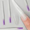 CTIRCHIU Nail Extensions, Easy to Apply, 100 White Fiberglass Pieces with Adjustable Length view 3