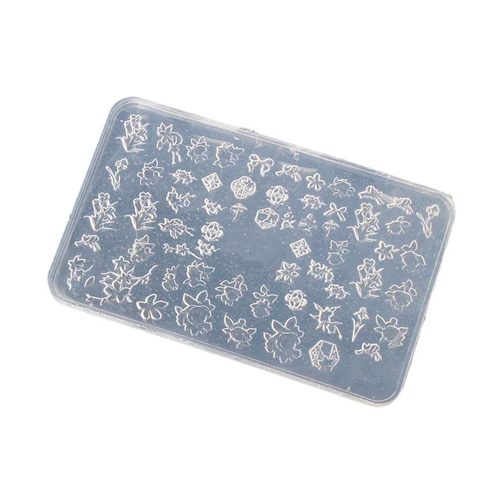 Flower Nail Art Silicone Mold
