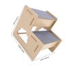 TEHAUX Wooden Dog Steps for Small Dogs and Cats view 2