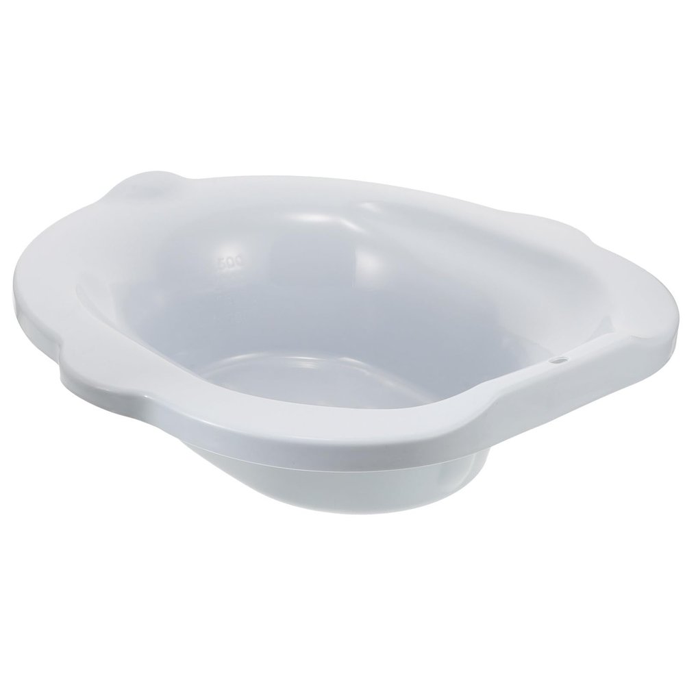 Portable White PP Sitz Bath Basin for Postpartum Care