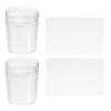 OFFIGAM Clear Nail Stampers, Set of 2, with Clear Silicone Heads view 1