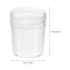OFFIGAM Clear Nail Stampers, Set of 2, with Clear Silicone Heads view 2