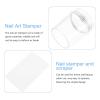 OFFIGAM Clear Nail Stampers, Set of 2, with Clear Silicone Heads view 3