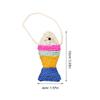 JECOMPRIS Sisal Cat Toy - Durable Fish-Shaped Scratching Toy (3 Pack) view 2