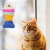 JECOMPRIS Sisal Cat Toy - Durable Fish-Shaped Scratching Toy (3 Pack) view 4