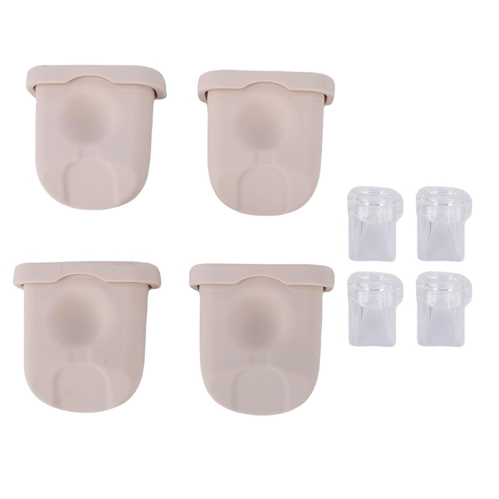 Fabater Flange Inserts, 4 Duckbill Valves & 4 Membranes, Portable Breast Pump Parts