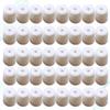 SILENRADAWN 200-Piece Silicone Adjustable Mask Buckles, Non-Slip Ear Loop Adjusters, White view 1