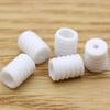SILENRADAWN 200-Piece Silicone Adjustable Mask Buckles, Non-Slip Ear Loop Adjusters, White view 3