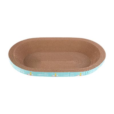 Cardboard Cat Scratching Bed